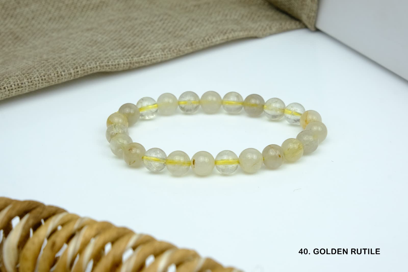 Golden Rutile Bracelet