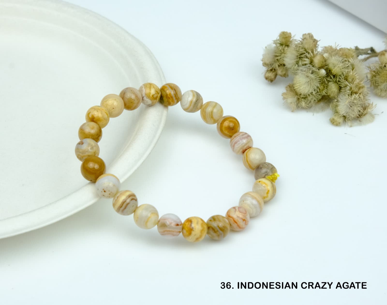 Indonesian Crazy Agate Bracelet