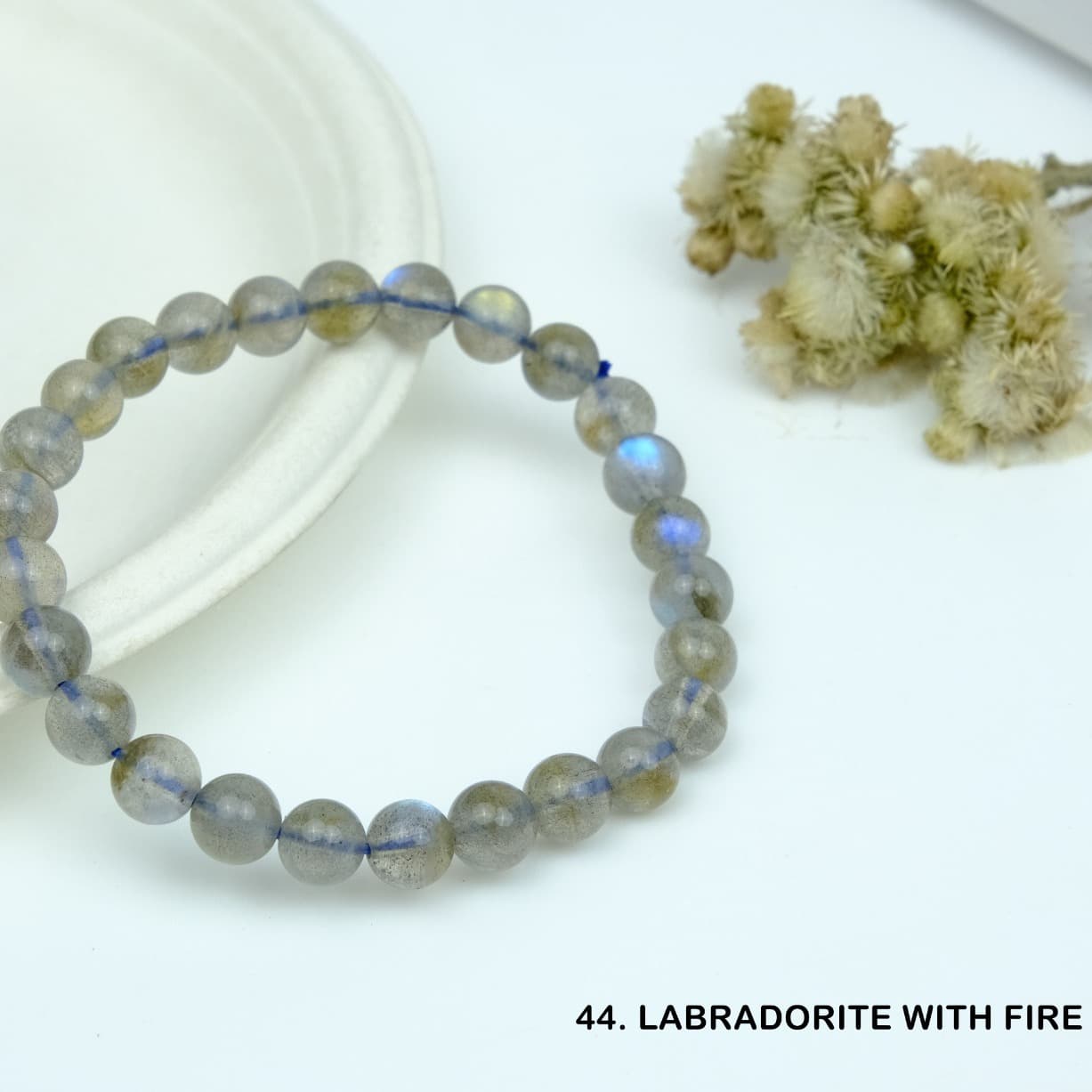 Labradorite With Fire Bracelet